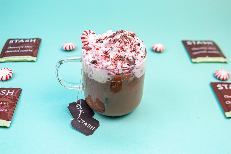 DIY Chocolate Peppermint Latte Recipe | Tea Latte | Stash Tea