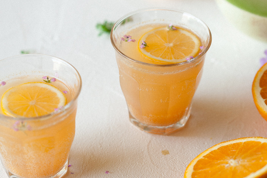 Citrus Honeydew Sparkling Punch Green Tea Recipe | Stash Tea