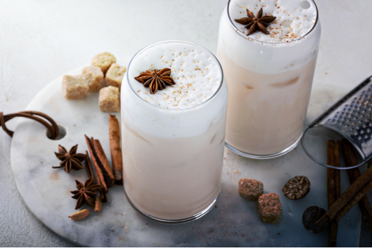Iced Cherry Chai Latte Recipe (Stash Dupe)