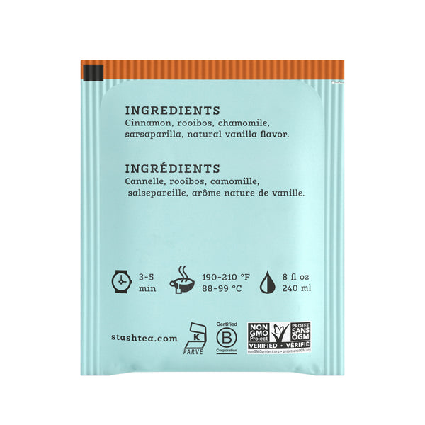 Cozy Cinnamon Vanilla Chamomile Stash Tea