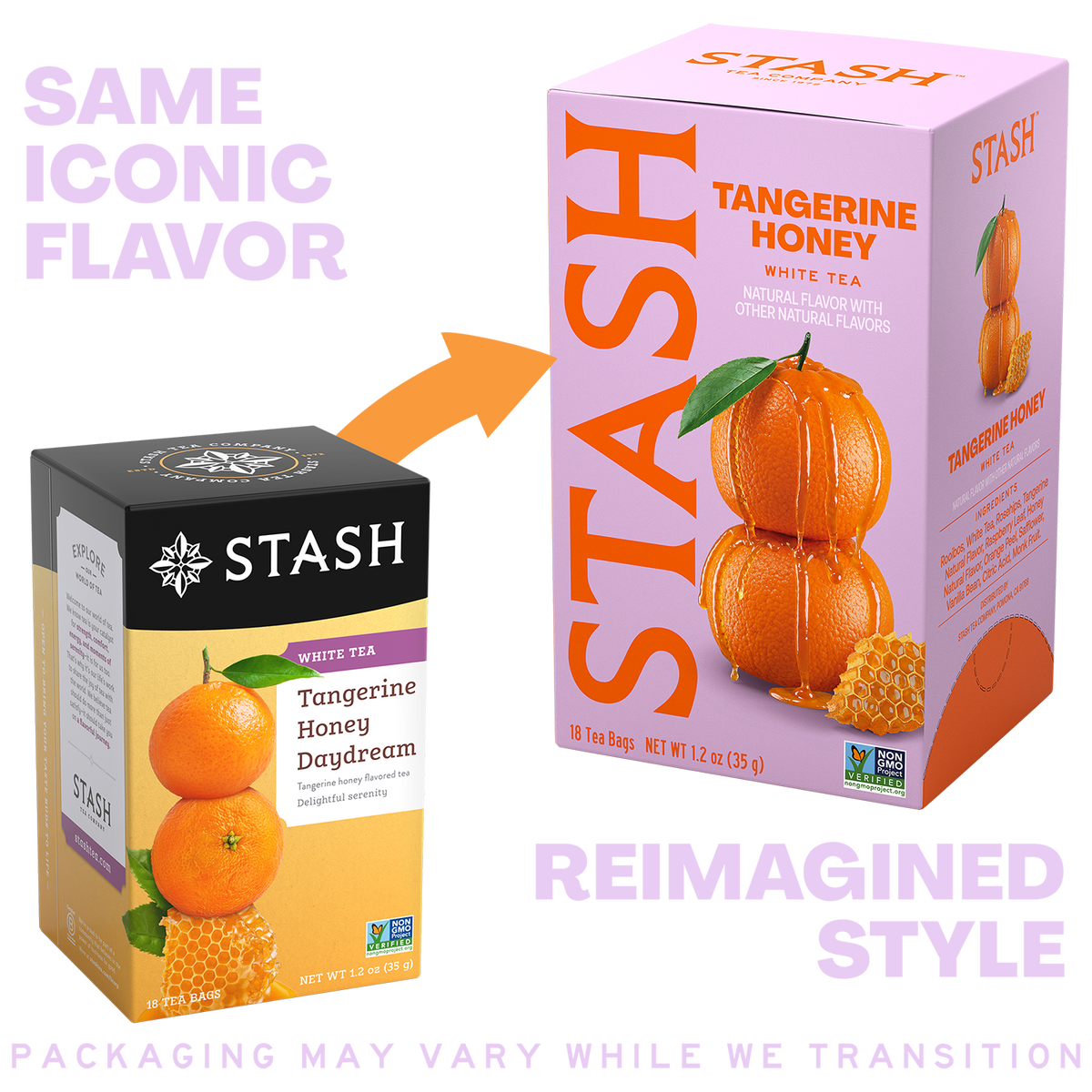 Tangerine Honey Daydream White