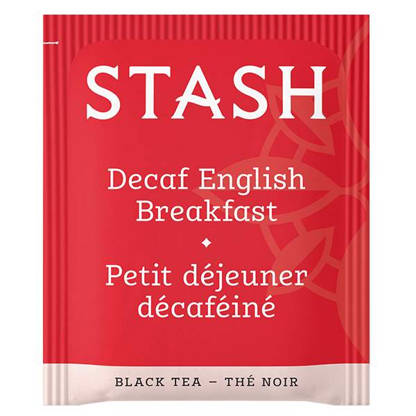 English Breakfast Decaf Black Tea Bags Stash Tea
