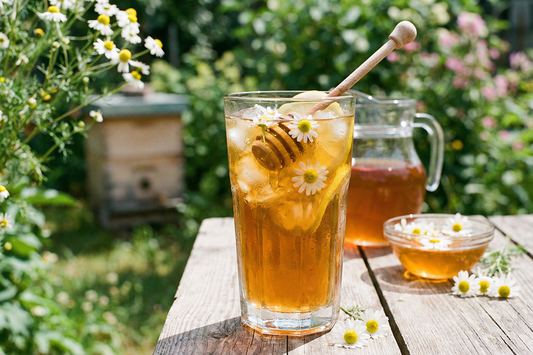 Honey Infused Chamomile Iced Tea