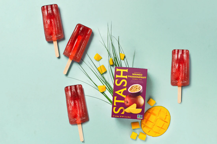 Mango Passionfruit Popsicles