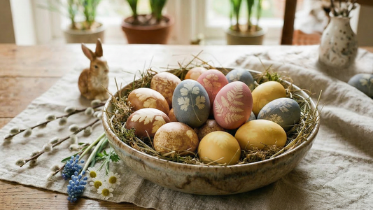 Natural Egg Dyes for Spring & Easter, Including Tea
