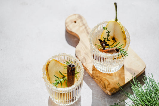 Asian Pear Tea Mocktail Recipe