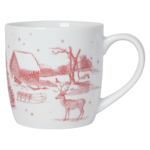 Winter Toile Mug 12 oz | Stash Tea