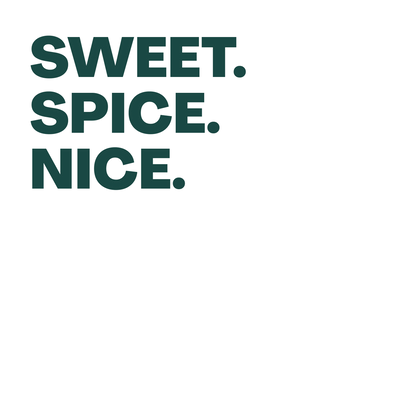 sweet. spice. nice.