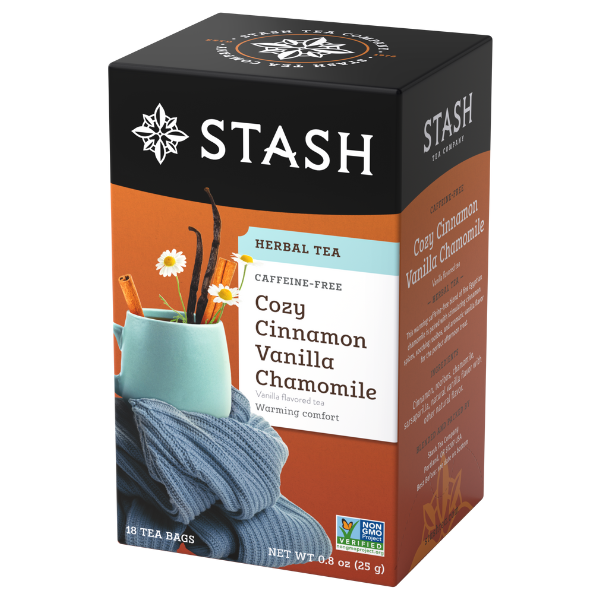 Cozy Cinnamon Vanilla Chamomile Stash Tea