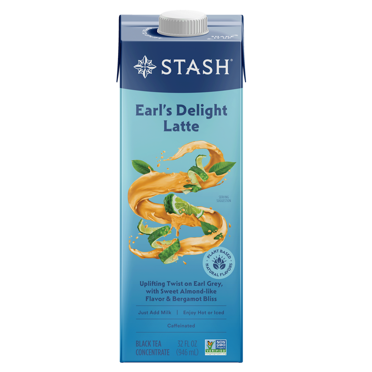 Stash Earl's Delight Latte packaging on a white background