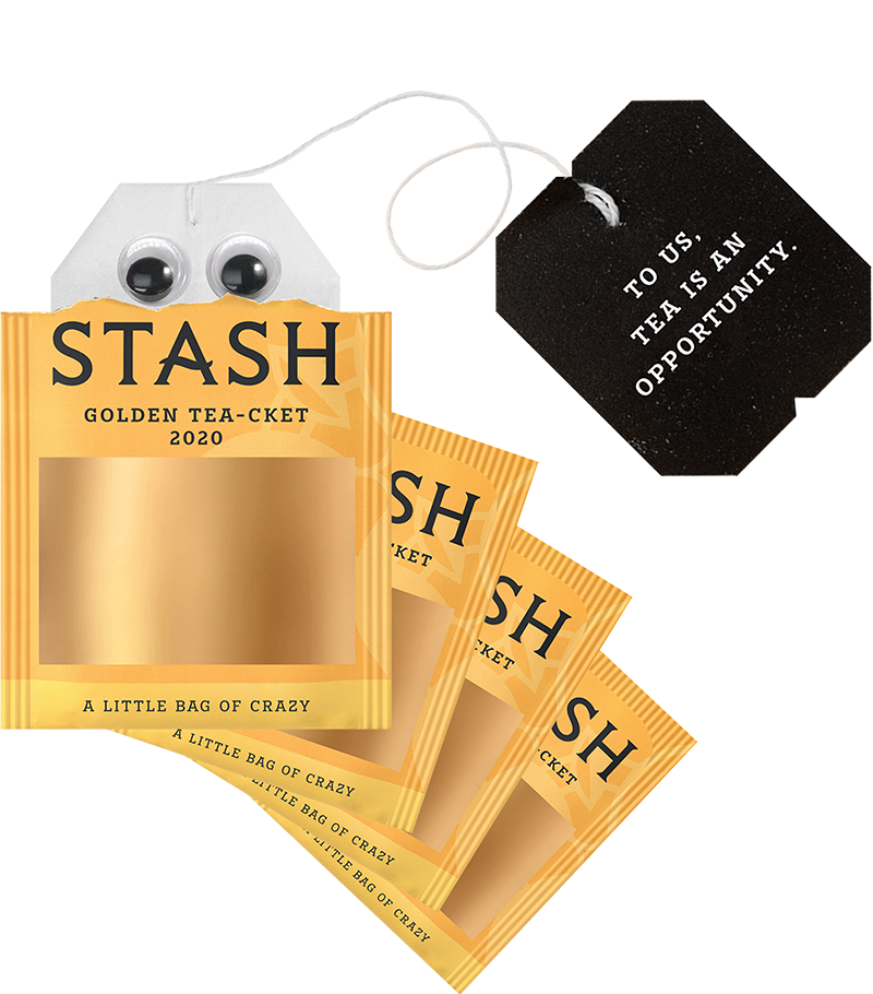 Golden Tea-cket 2020 | Win free tea for 2020 | Stash Tea