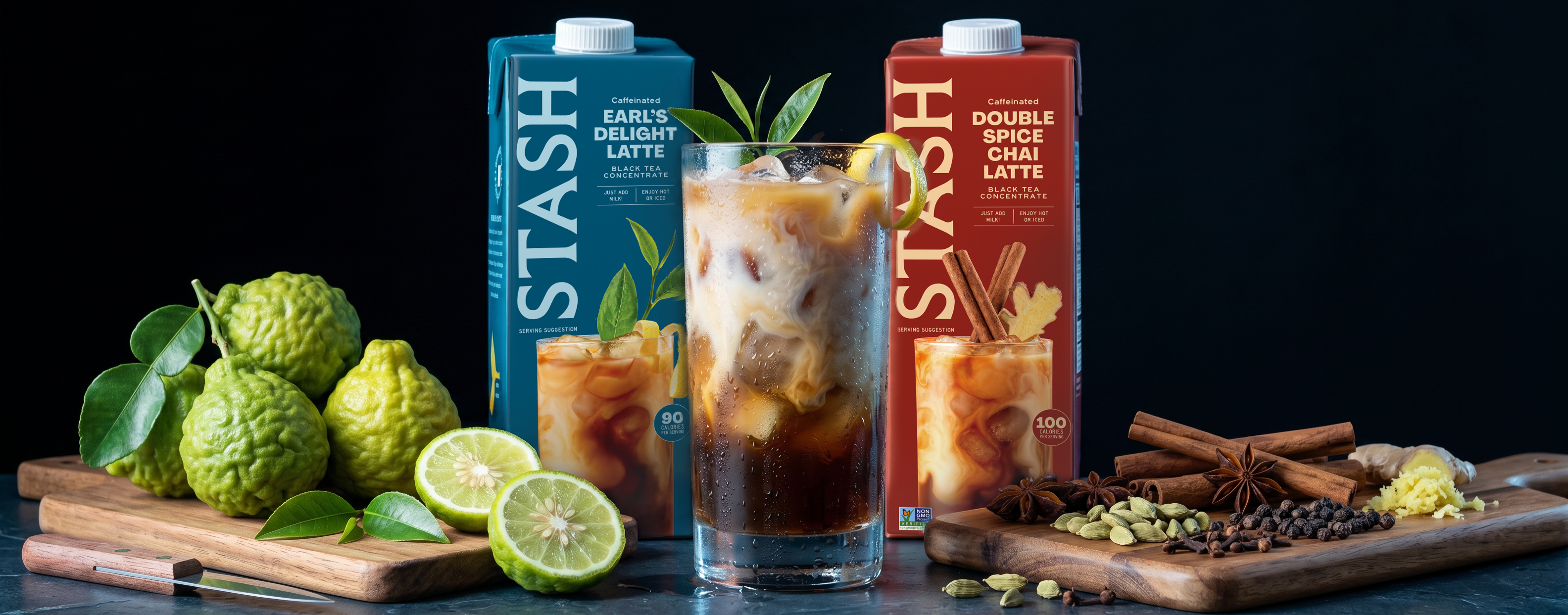 Tea Latte Concentrates Bergamot Chai Spices