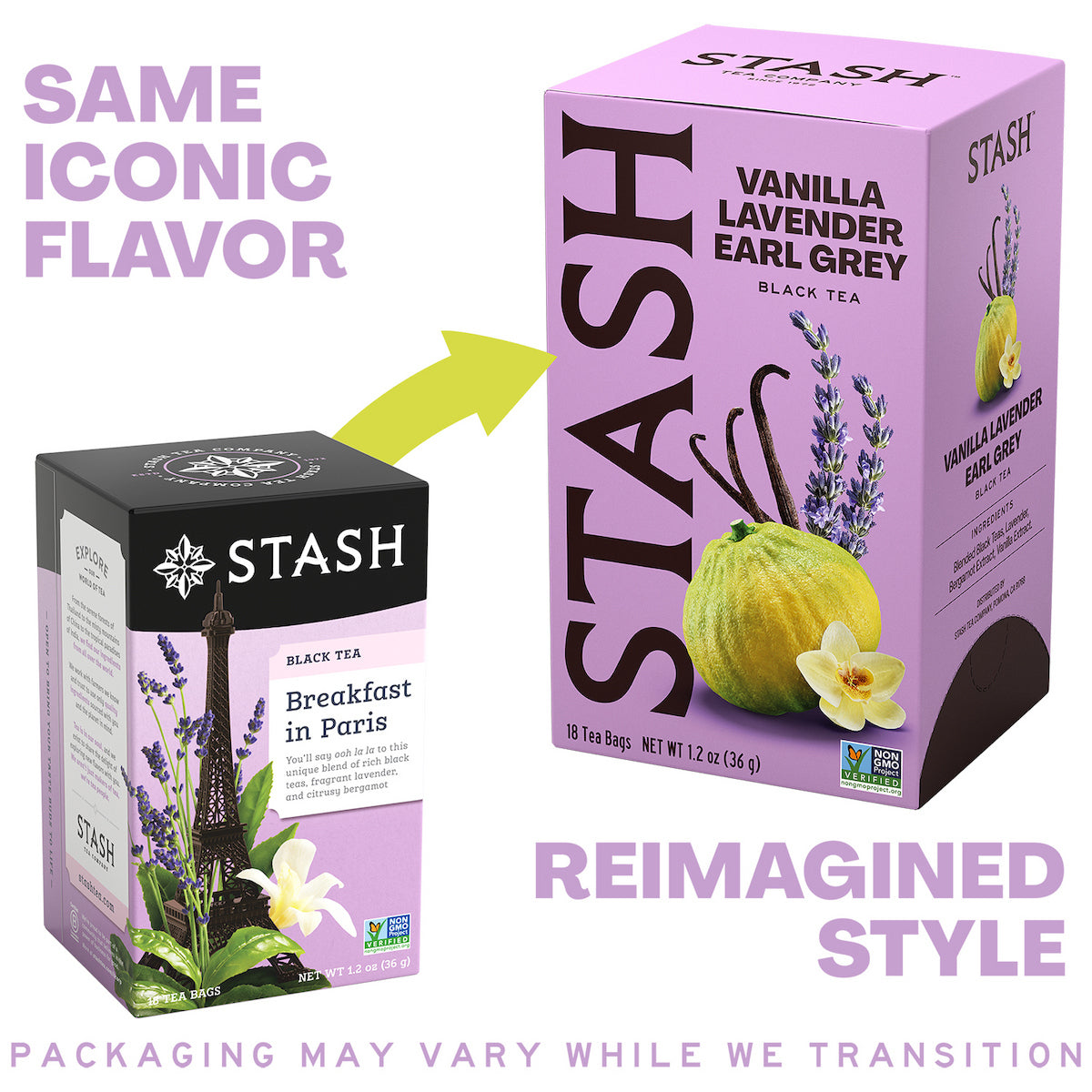 Vanilla Lavender Earl Grey (Breakfast in Paris)