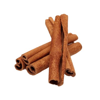 Stack of cinnamon sticks