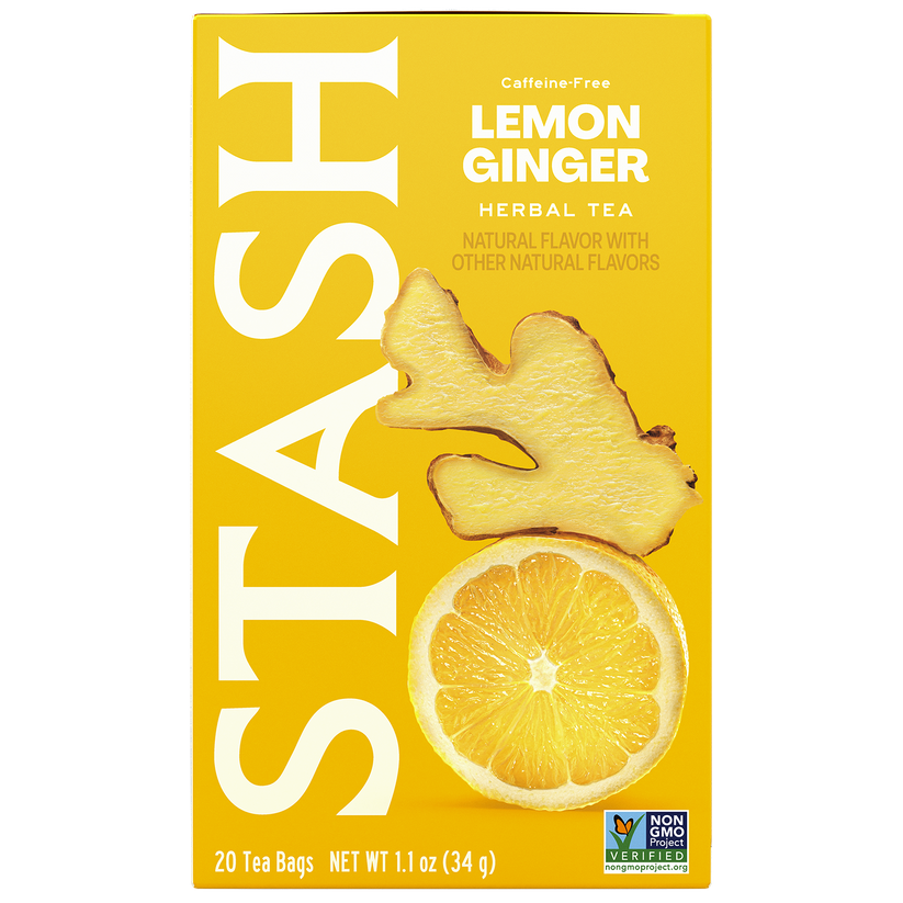 Lemon Ginger Tea Bags – Stash Tea