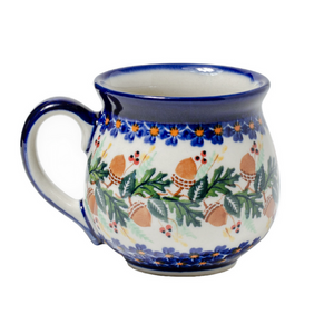 Polish Pottery Acorn Bubble Mug 12 oz | Stash Tea