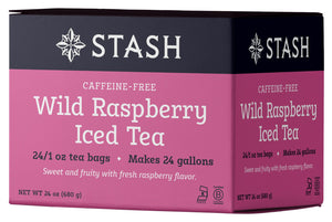 Wild Raspberry Herbal Iced Tea