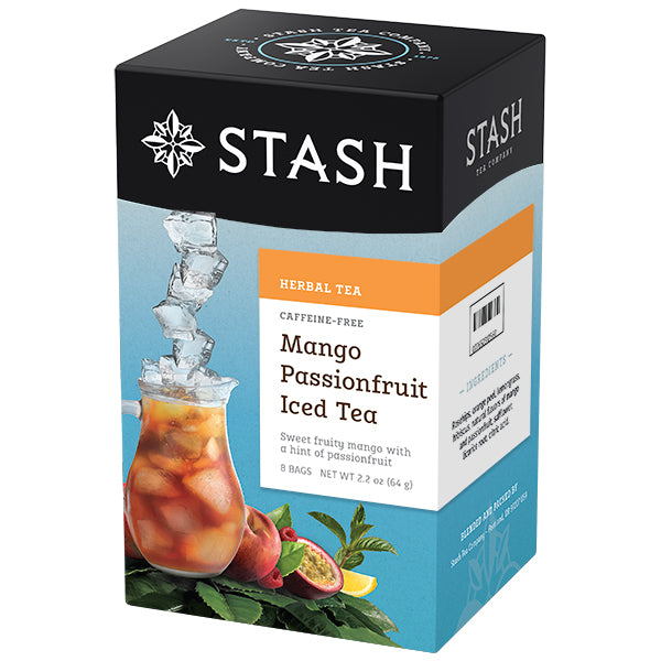 Mango Passionfruit Herbal Iced Tea Brew Bags | Stash Tea