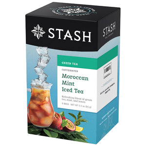 Moroccan Mint Green Iced Tea Brew Bags | Stash Tea