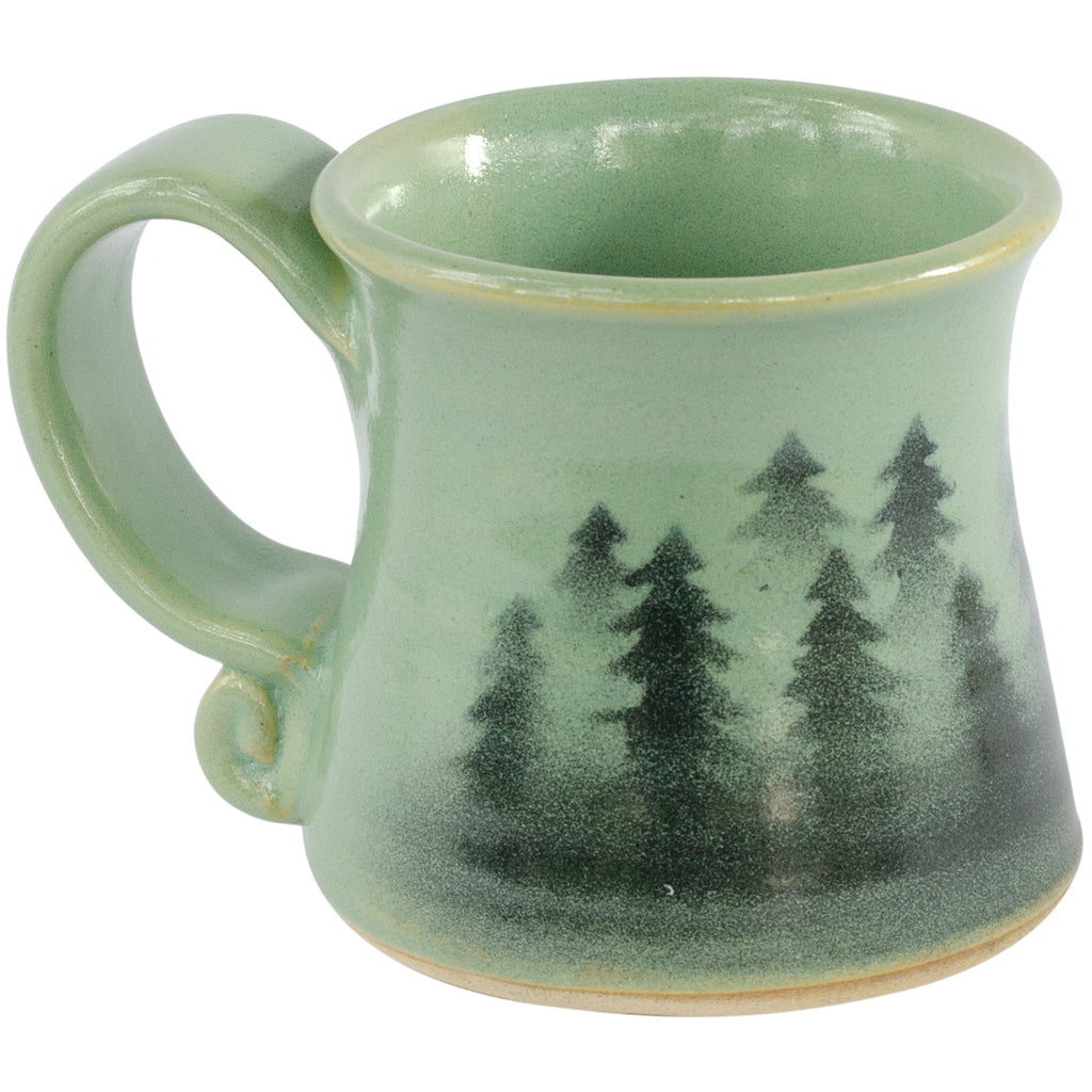 Handcrafted Forest Trees Mug