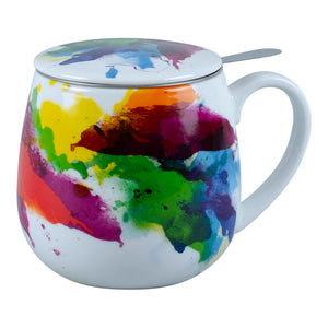 Color Splash Tea for You Mug Set with Infuser