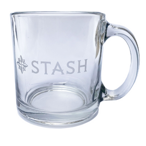 Stash Premium Glass Logo Mug 11 oz | Stash Tea