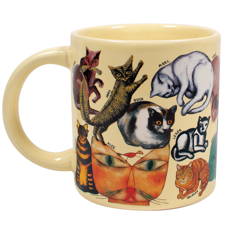 Artistic Cat Mug 10 oz | Stash Tea