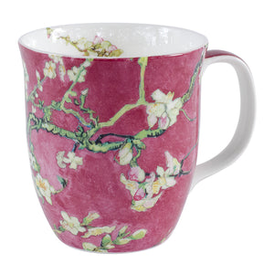 Van Gogh Red Almond Blossom Mug In Gift Box 12 oz | Stash Tea