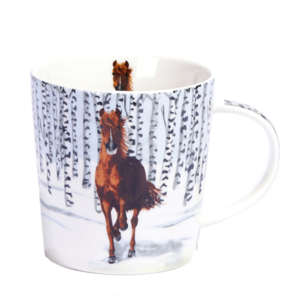 Wilderness Horse Mug in Gift Box 14 oz | Stash Tea