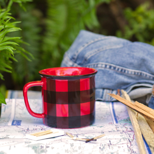 Buffalo Plaid Heritage Mug 10 oz | Stash Tea