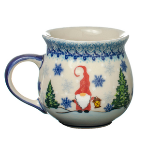 Polish Pottery Gnome Bubble Mug 12 oz | Stash Tea