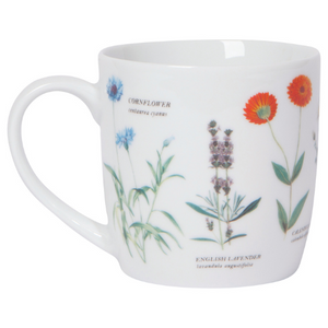 Edible Flowers Mug 12 oz | Stash Tea