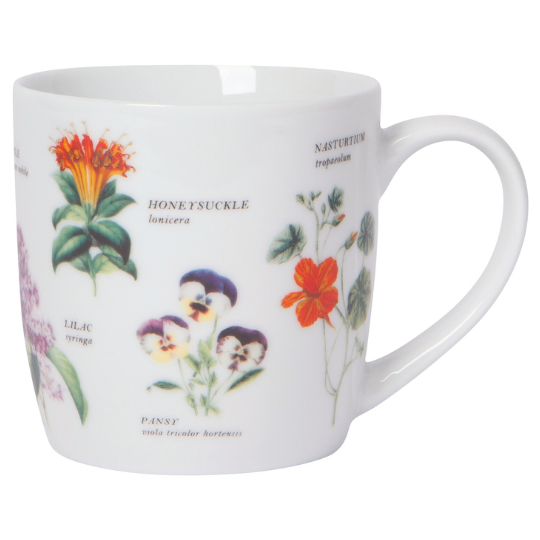 Edible Flowers Mug 12 oz | Stash Tea