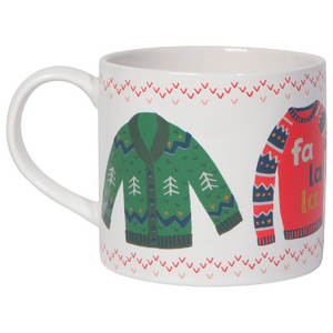 Ugly Christmas Sweater Mug in Gift Box 12 oz | Stash Tea