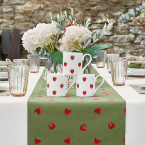 Strawberries Fine Bone China Tea Mug 14 oz | Stash Tea