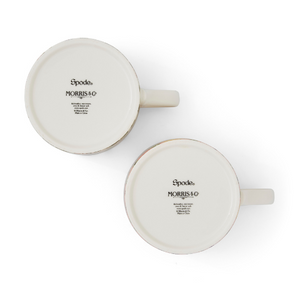 Morris & Co Fruit & Honeysuckle Mug Set of 2 12 oz | Stash Tea