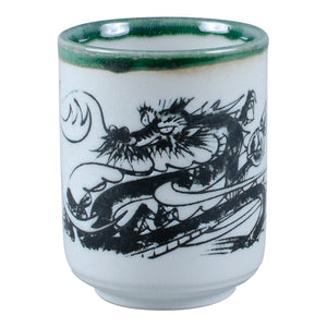 Ink Dragon Tea Cup