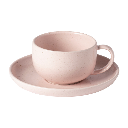 Pacifica Blush Teacup & Saucer 7 oz | Stash Tea