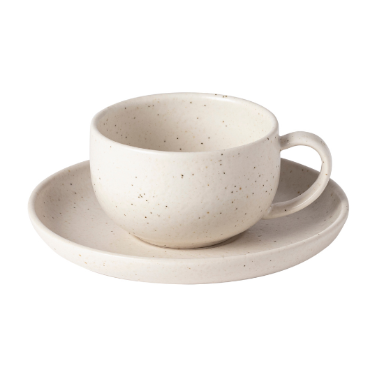 Pacifica Vanilla Teacup & Saucer 7 oz | Stash Tea