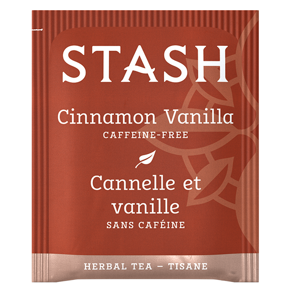 Cinnamon Vanilla Herbal Tea Bags | Fall Tea | Stash Tea