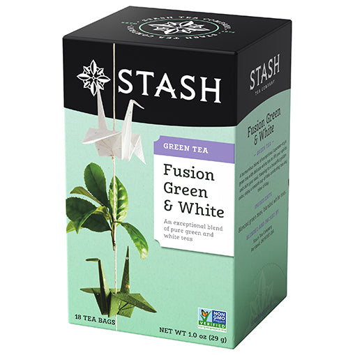 Fusion Green and White Tea Bags Stash Tea