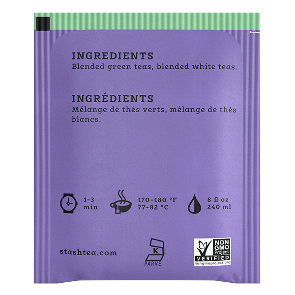 Fusion Green and White Tea Bags Stash Tea