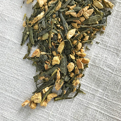 Ginger Peach Green Tea