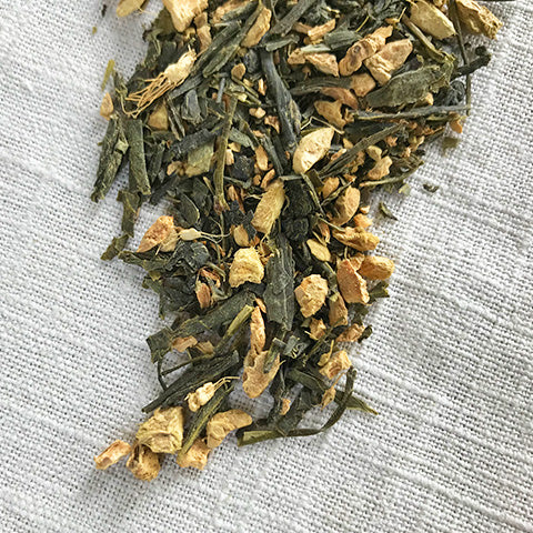 Ginger Peach Green Tea