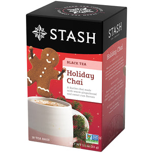 Holiday Chai Black Tea Bags | Christmas Tea | Stash Tea