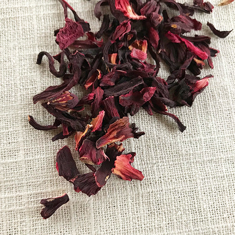 Dried Hibiscus Flower Leaves - 2 lbs