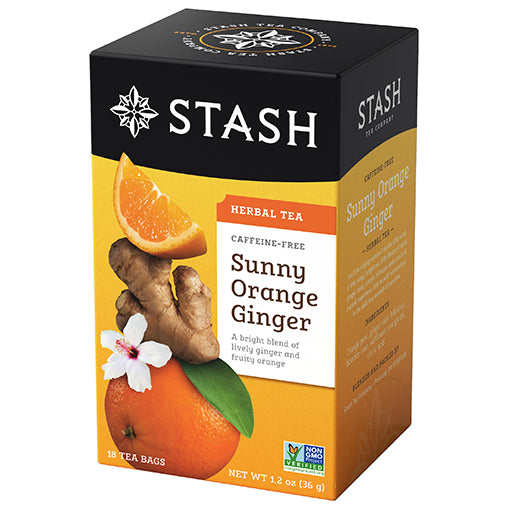 Sunny Orange Ginger Tea