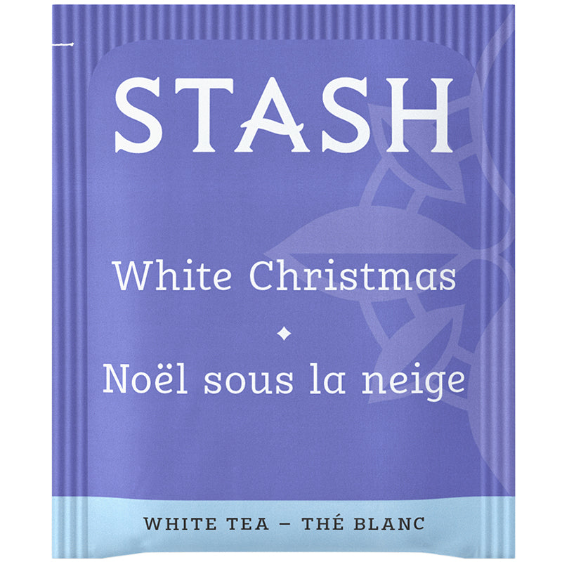 White Christmas White Tea Bags | Limited Edition Holiday Tea | Stash Tea